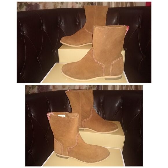 Reef Suede leather boots sz 6 NWOB - Picture 1 of 4